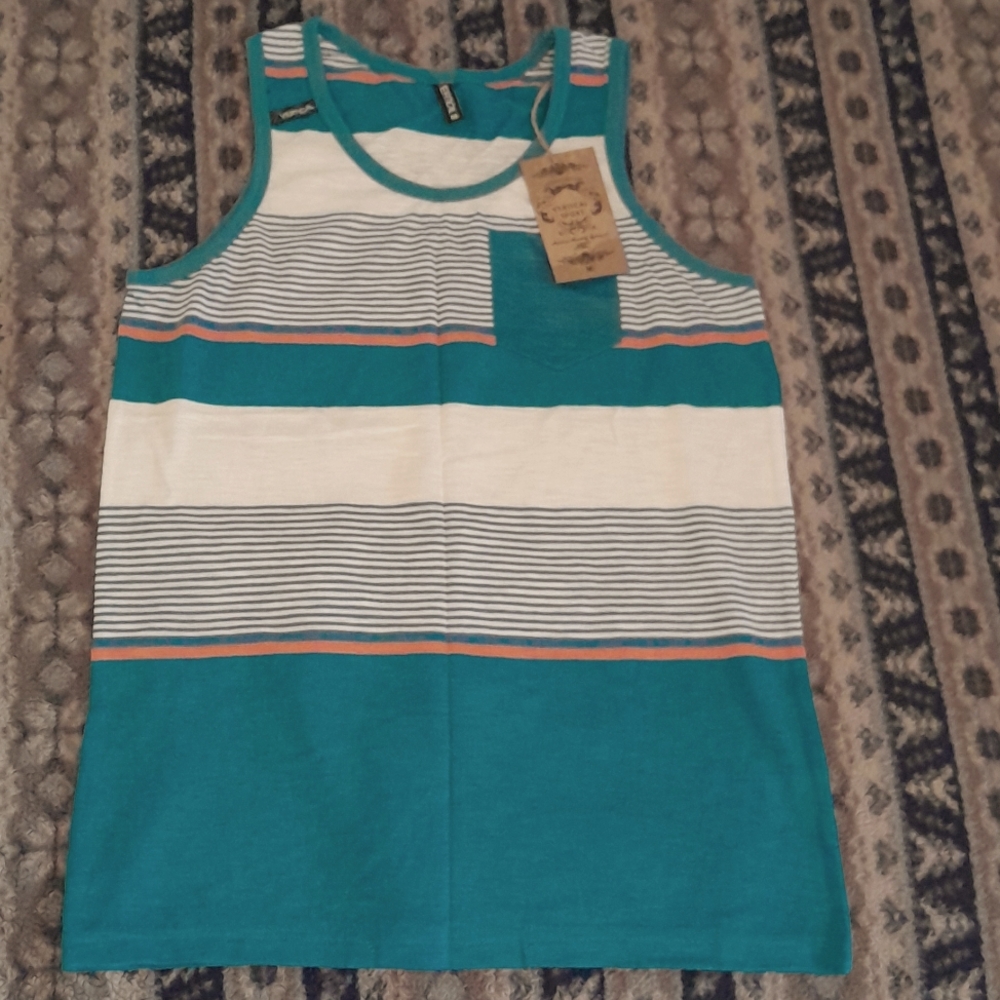 Vertical Stripe with Front Pocket